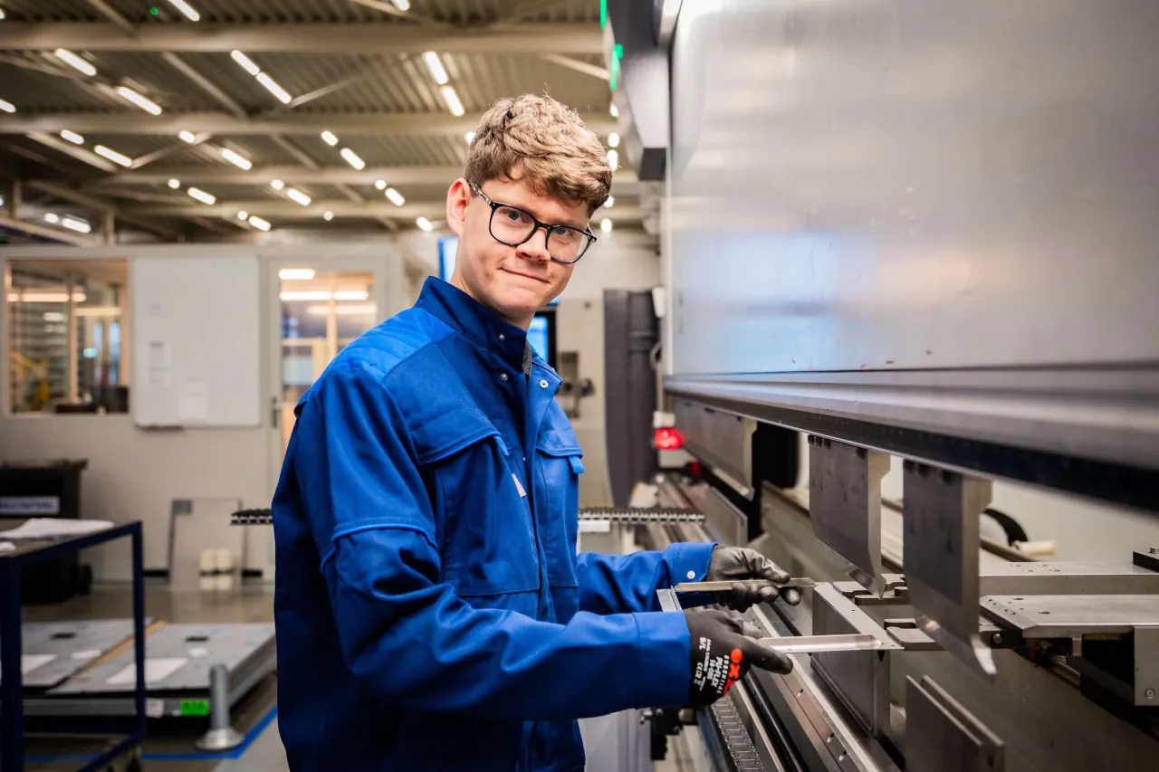 Willem aan het werk